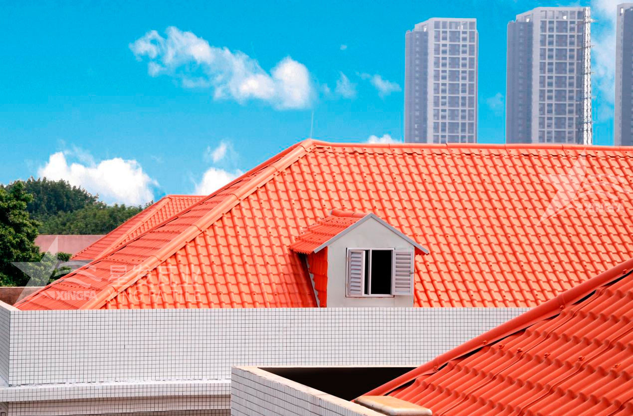 屋面建材首選--合成樹脂瓦，都用在哪里了？