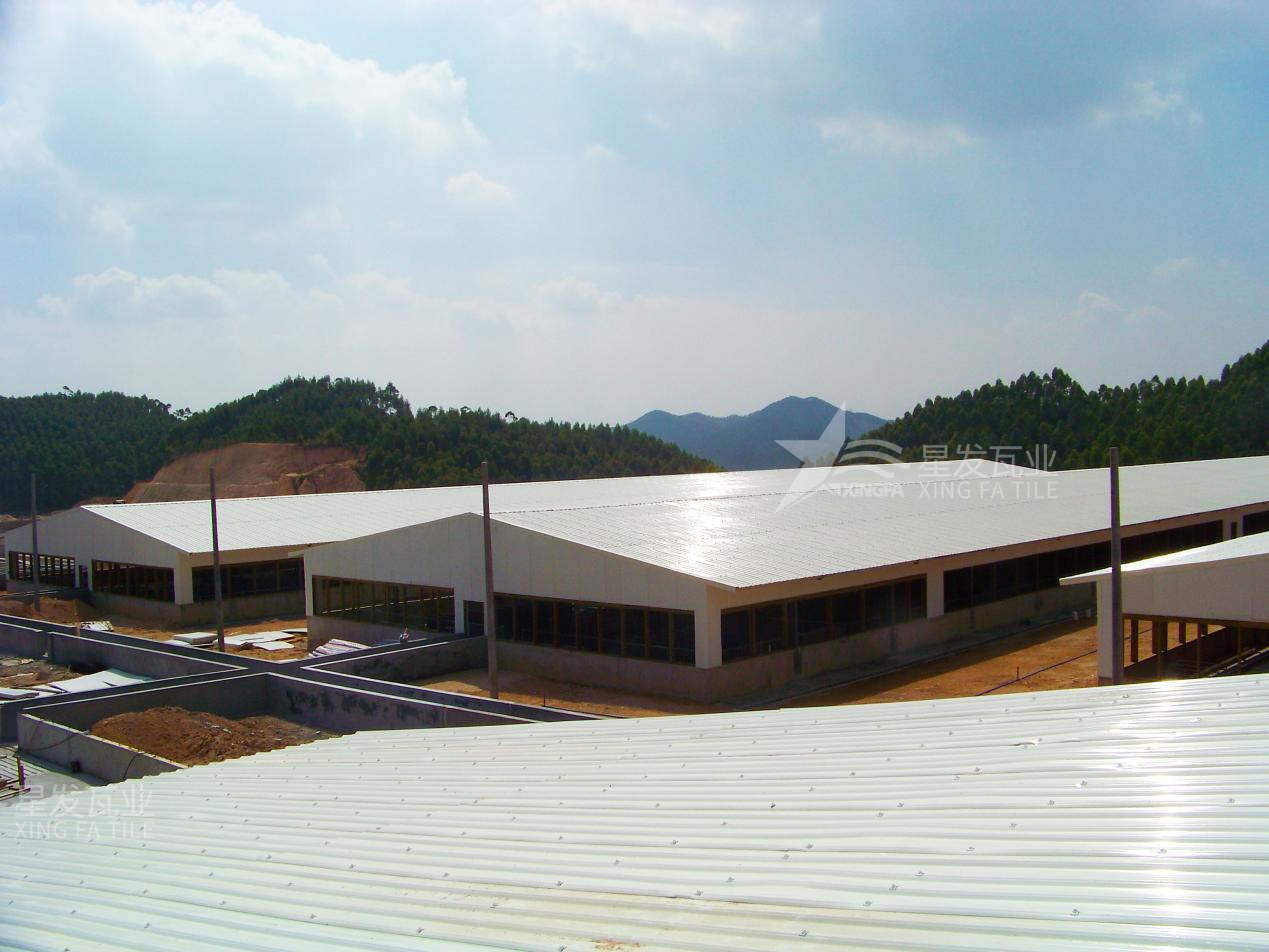 合成樹脂瓦施工安裝用什么材料搭建架子，鋼結(jié)構(gòu)搭建樹脂瓦