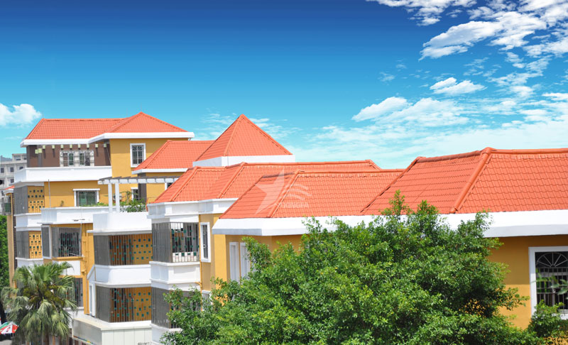 平改坡樹脂瓦工程，合成樹脂瓦輕質高強，穩(wěn)固無憂提升城市整體面貌