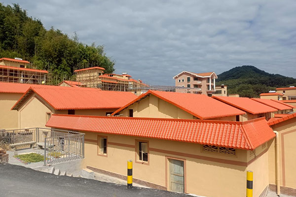 農(nóng)村建房選擇樹脂瓦，到底有什么好處？