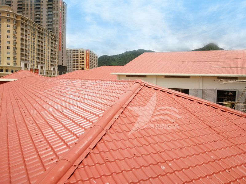 陽春花園酒店樹脂瓦工程：獨(dú)特美學(xué)與卓越品質(zhì)相結(jié)合！