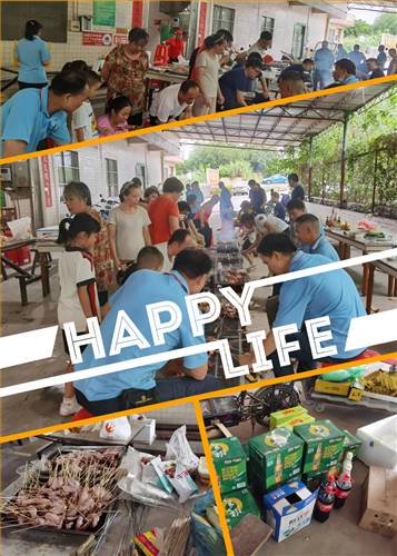 星發(fā)樹脂瓦廠家，組織一次全體員工集體活動。星發(fā)精神，服務(wù)社群。